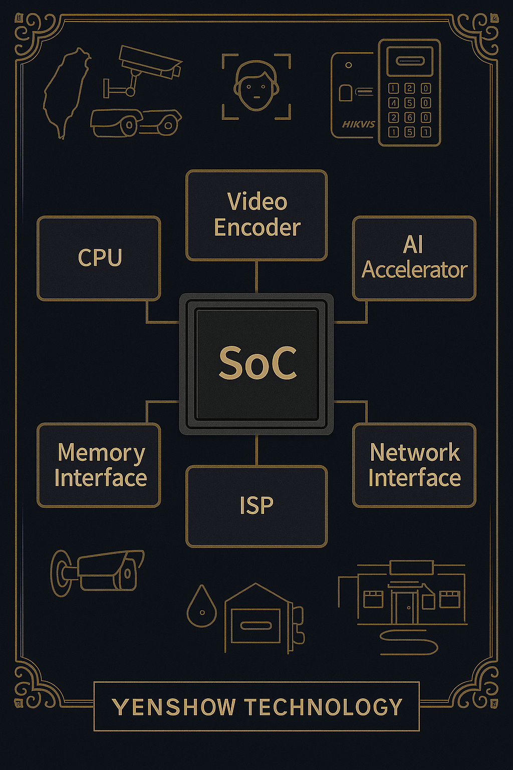 🧠 SoC 在 IPC 網路攝影機中的角色與選型指南