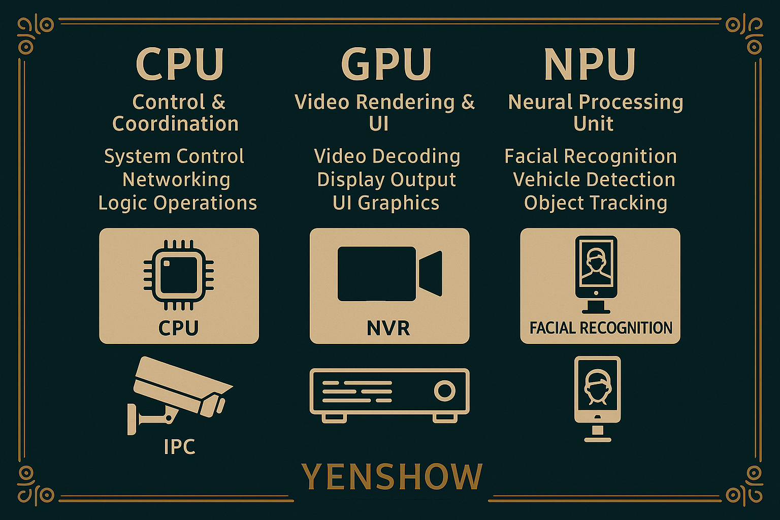 🧠《CPU / GPU / NPU 在智慧監控中的角色與選型指南》