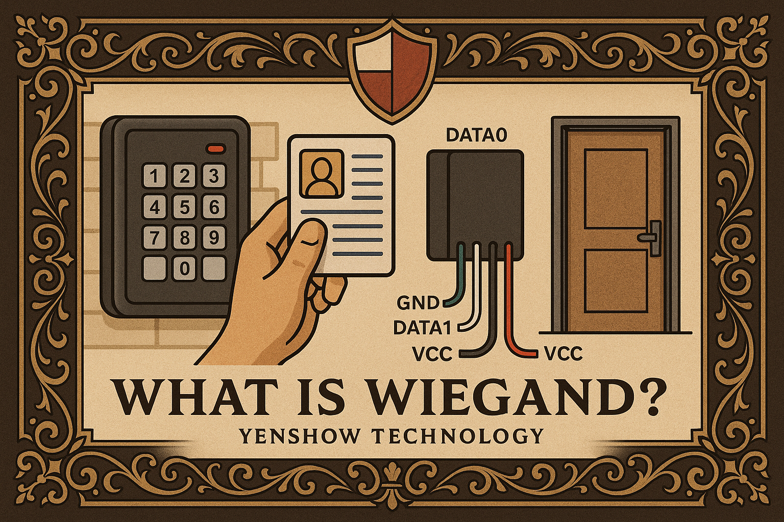 🛡️ 韋根是什麼？一篇搞懂 Wiegand 介面、接線方式與門禁應用