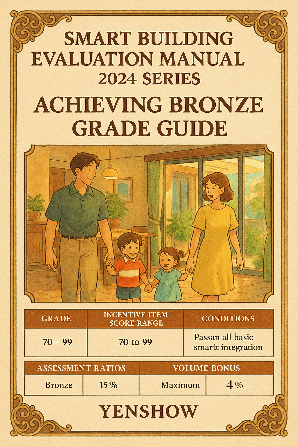 《智慧建築評估手冊 2024》系列（三）銅級篇（70–99 分）——從合格到進階：打造可營運的智慧建築