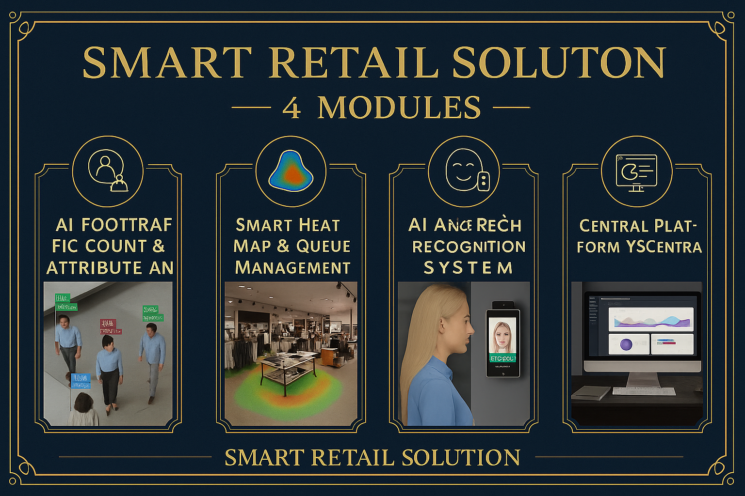 智慧商鋪解決方案：整合 AI 人流分析、門禁管理與多店中央平台，重塑零售營運效率