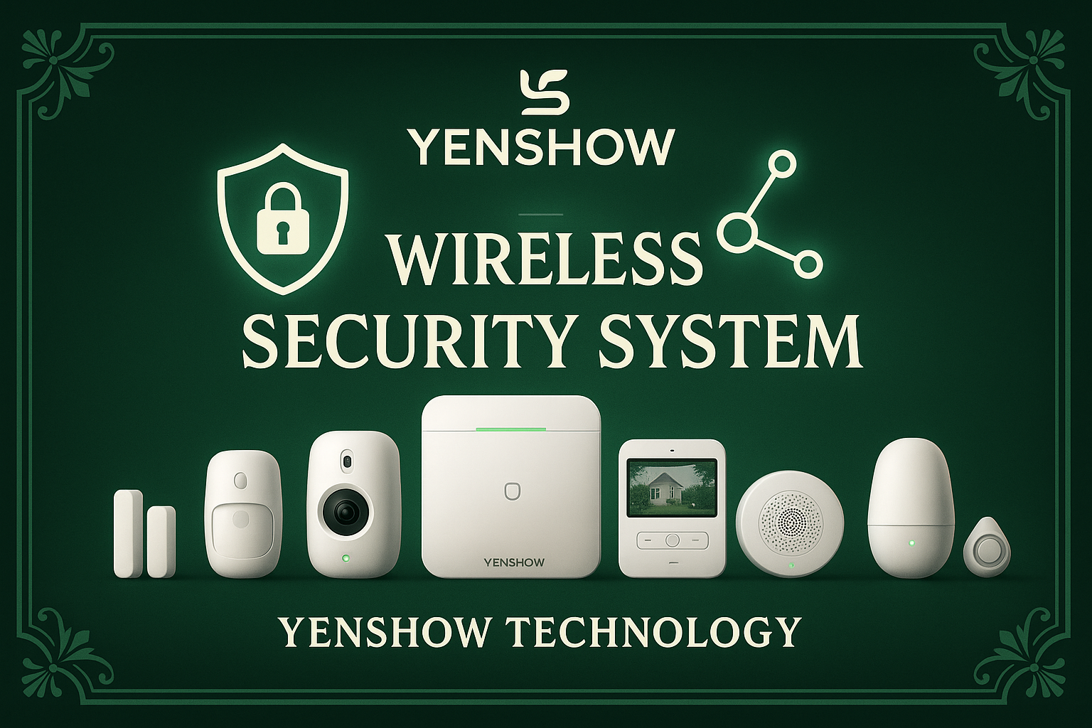 無線保全系統　零佈線安裝 × APP 24/7 監控打造全屋主動防禦！