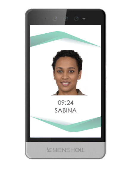 虹膜識別及人臉識別門禁管理機